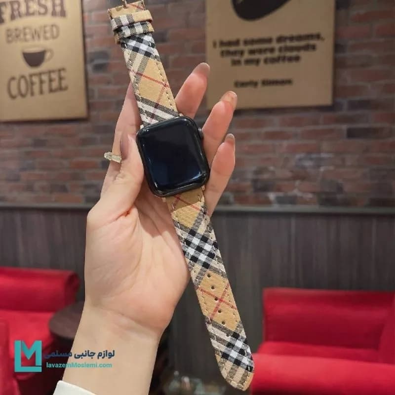 بند اپل واچ باربری کلاسیک کد W1123 | لوازم جانبی مسلمی — تصویر ۳