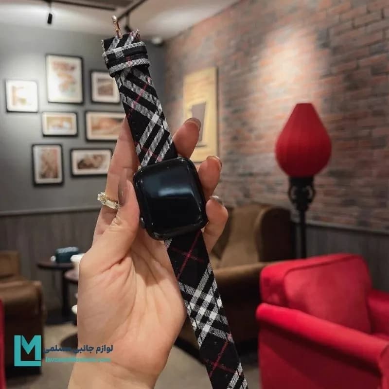 بند اپل واچ باربری کلاسیک کد W1123 | لوازم جانبی مسلمی — تصویر ۲
