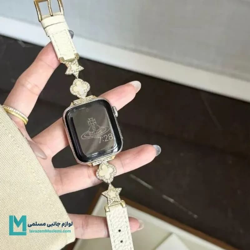بند اپل واچ چرم استار کلیف کد W1122 | لوازم جانبی مسلمی — تصویر ۸