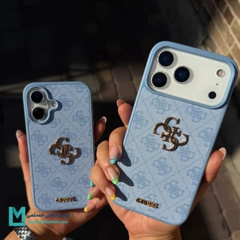 کاور چرمی گوشی آیفون طرح guess کد C3510 | لوازم جانبی مسلمی — تصویر ۳