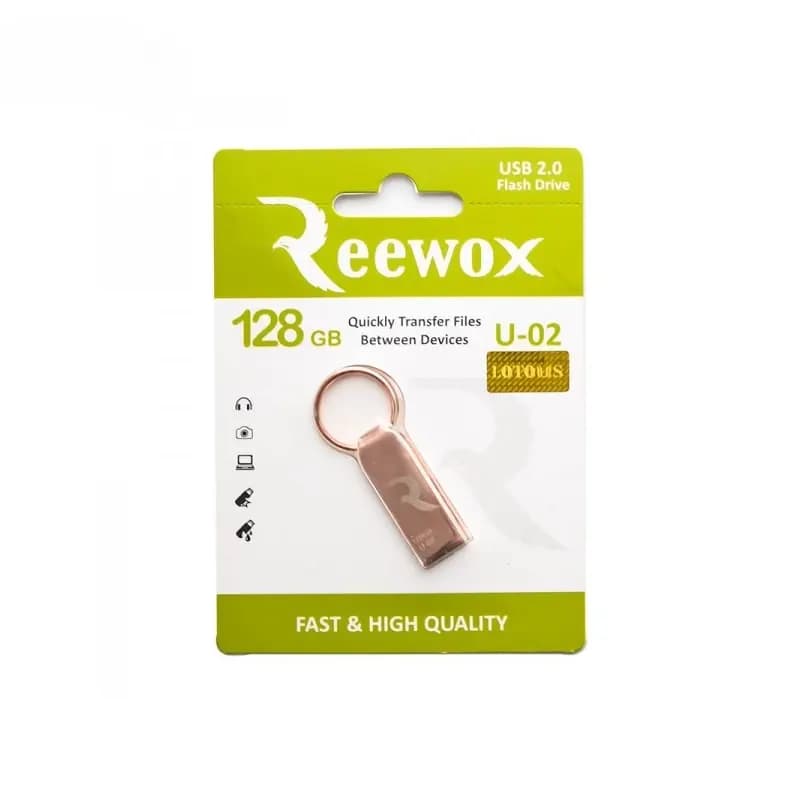 فلش مموری ریوکس مدل U-02 ظرفیت 128 گیگابایت USB2.0 — تصویر ۲
