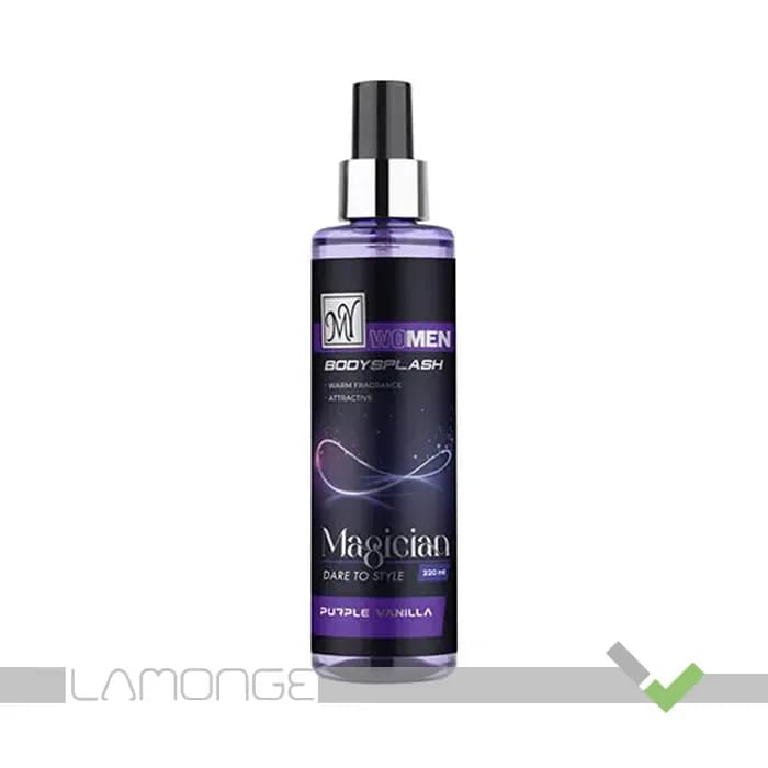 بادی اسپلش مای مدل Magician Purple Vanilla حجم 220 میلی لیتر