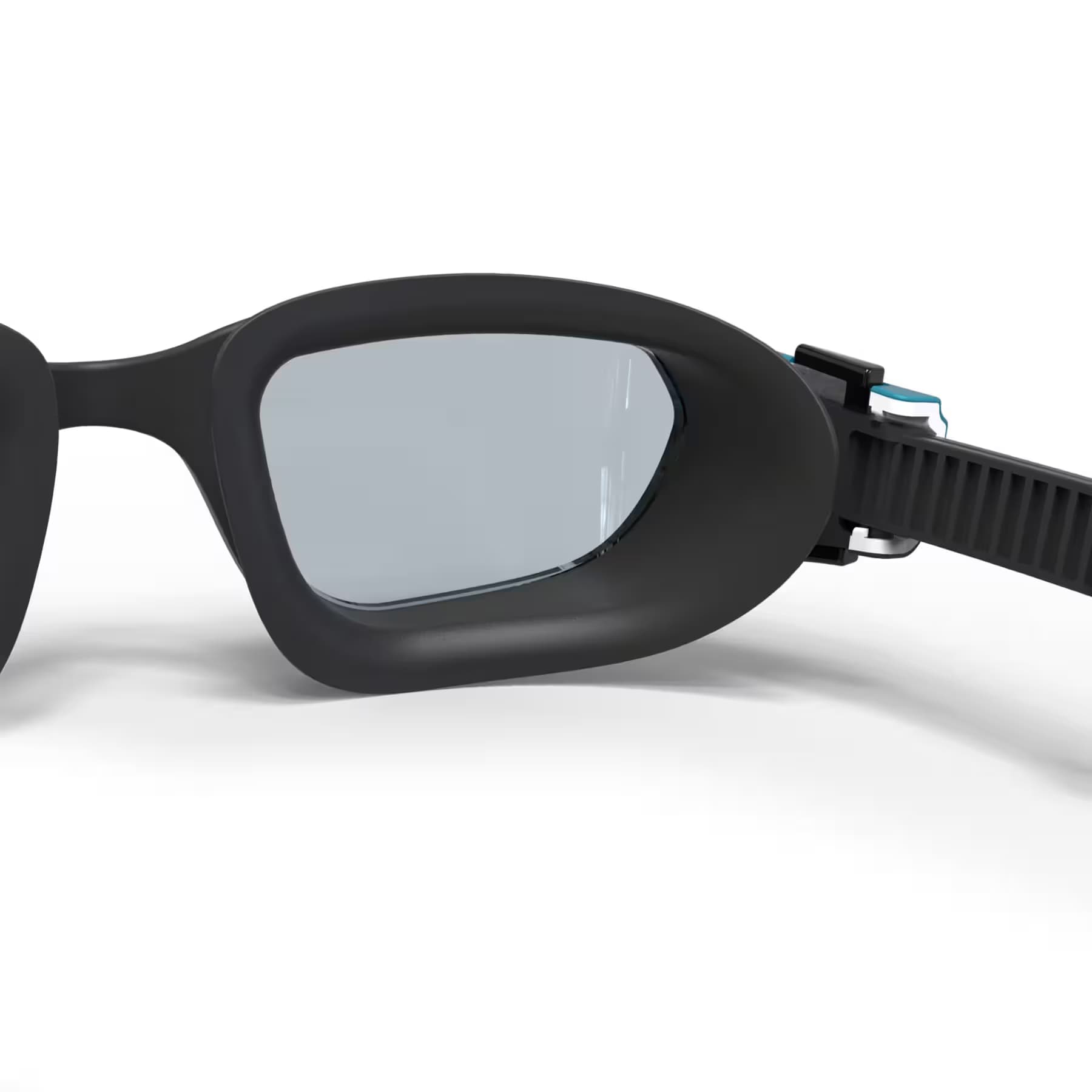 عینک شنا نابایجی پلاریزه – دکتلون Nabaiji Swimming Goggles – Large Size – Black/Blue – Polarized Lenses – Spirit — تصویر ۵