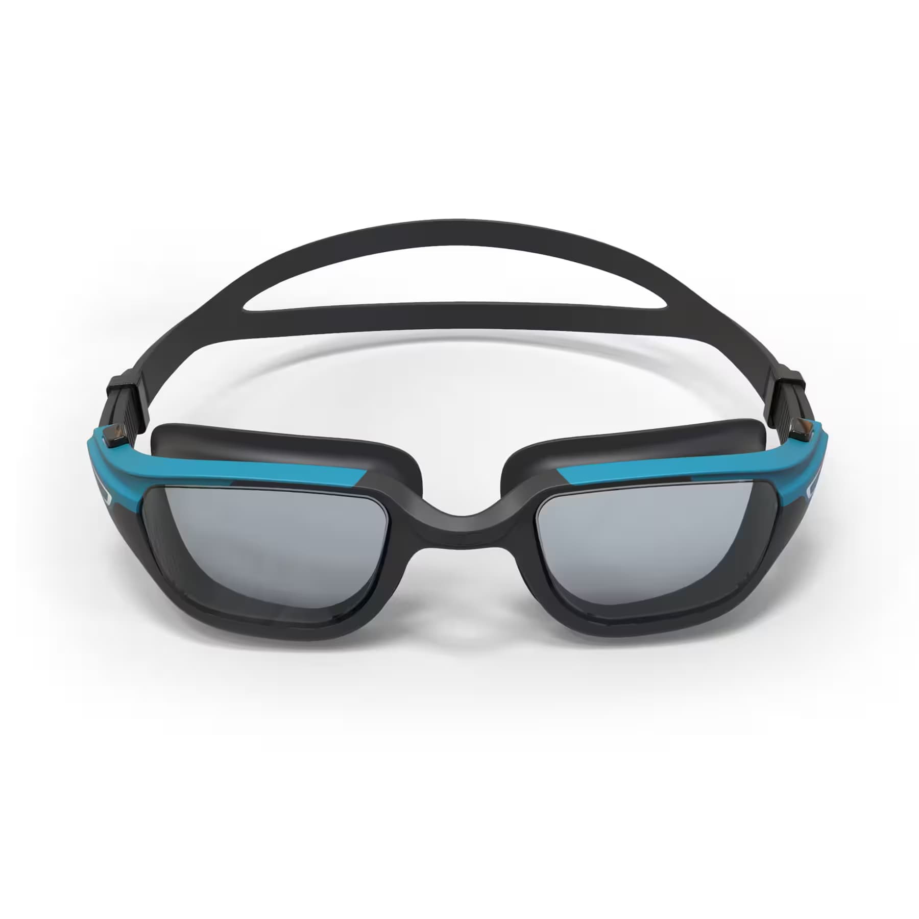 عینک شنا نابایجی پلاریزه – دکتلون Nabaiji Swimming Goggles – Large Size – Black/Blue – Polarized Lenses – Spirit — تصویر ۲