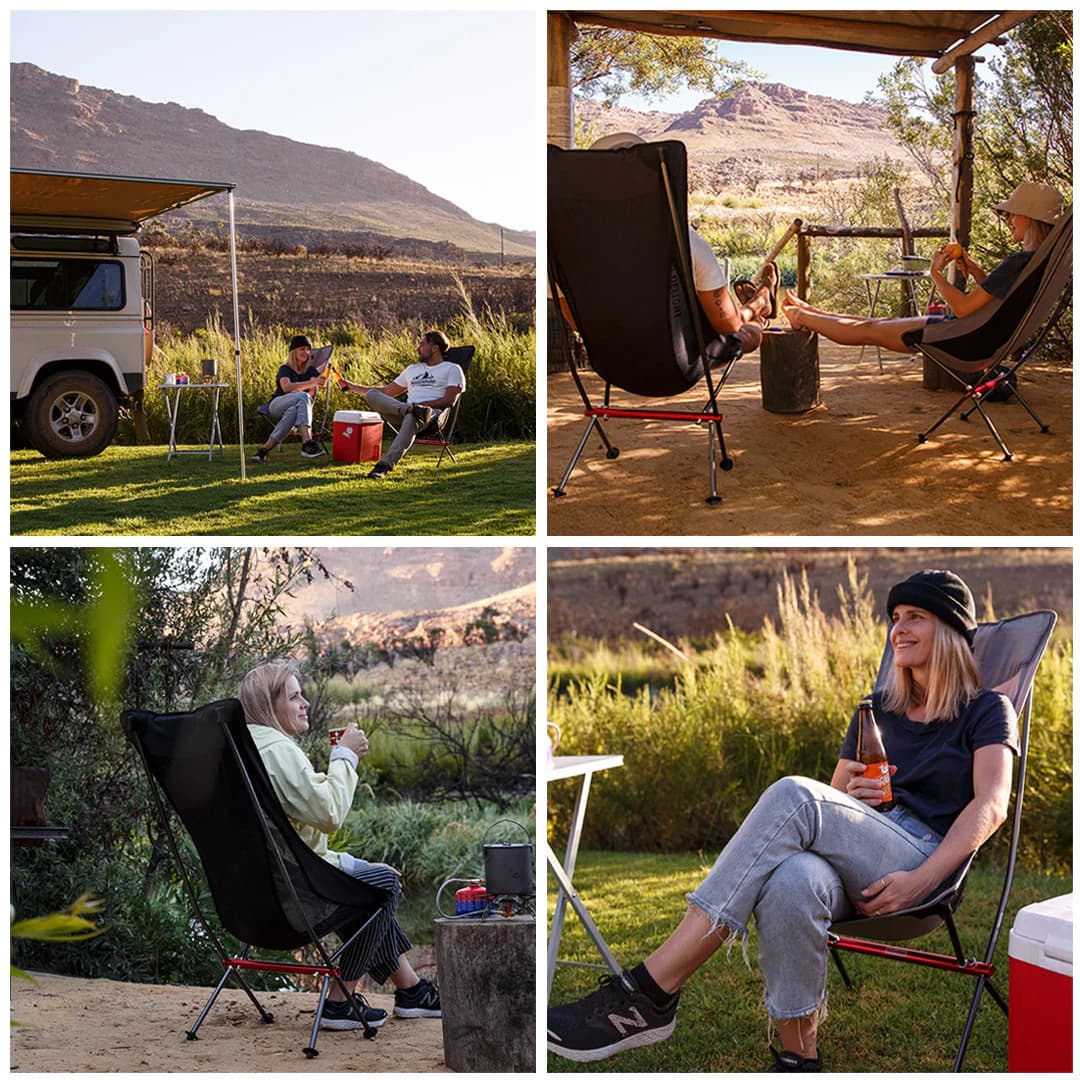صندلی کمپینگ نیچرهایک Naturehike YL06 alu folding moon chair – NH18Y060-Z — تصویر ۵