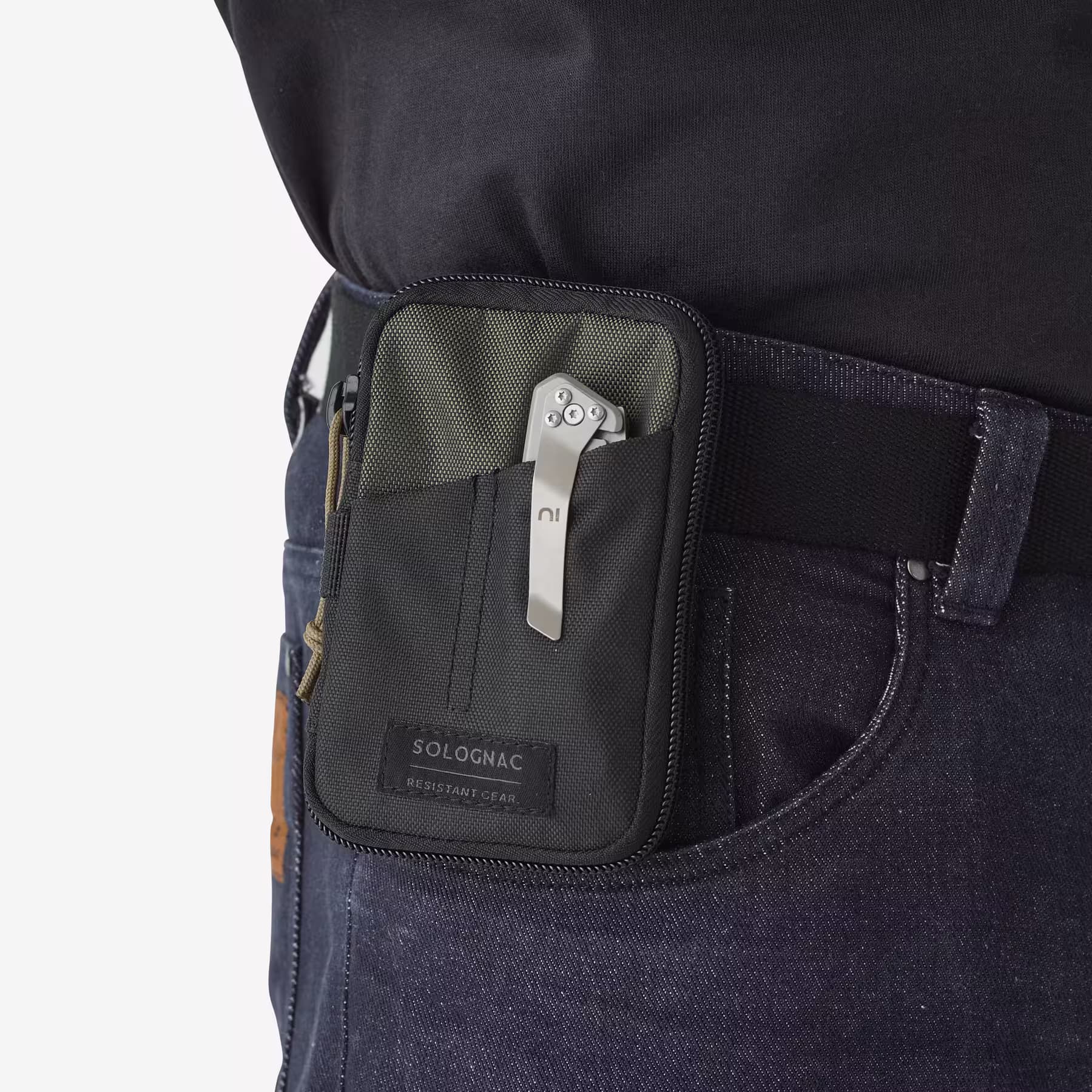 کیف ابزار و تجهیزات کمری سولوگناک Solognac Waist Bag – Daily EDC — تصویر ۲