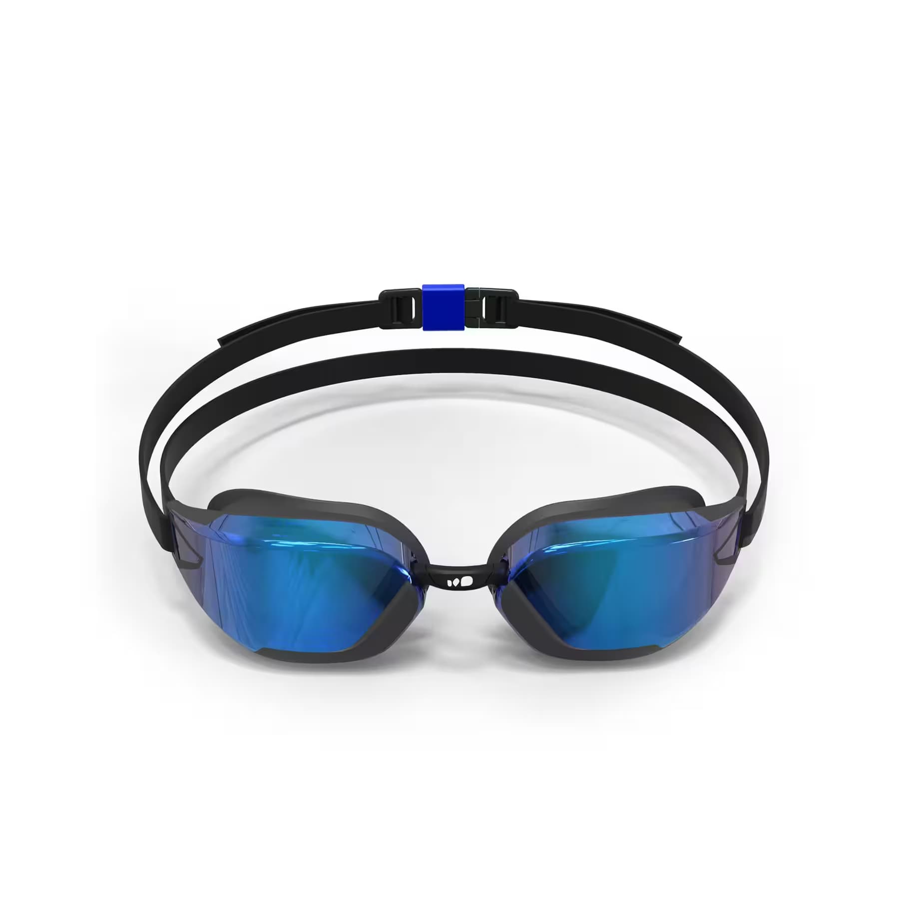 عینک شنا نابایجی سرعتی – دکتلون Nabaiji Swimming Goggles – Standard Size – Black/Blue – Mirrored Lenses – Bfast — تصویر ۴