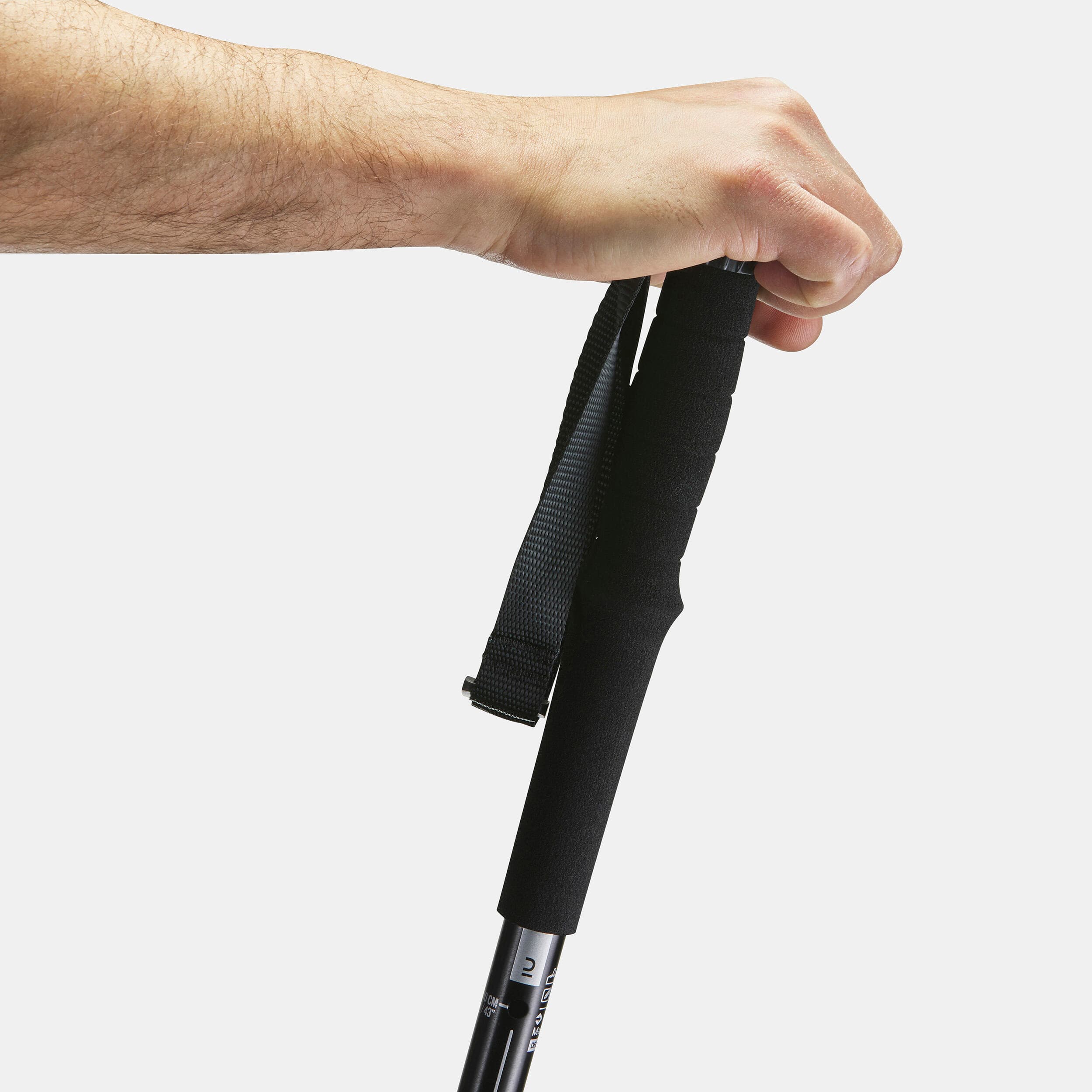 عصا فورکلاز – باتون کوهنوردی Forclaz Outdoor Adjustable Baton – Black – MT100 Comfort — تصویر ۵
