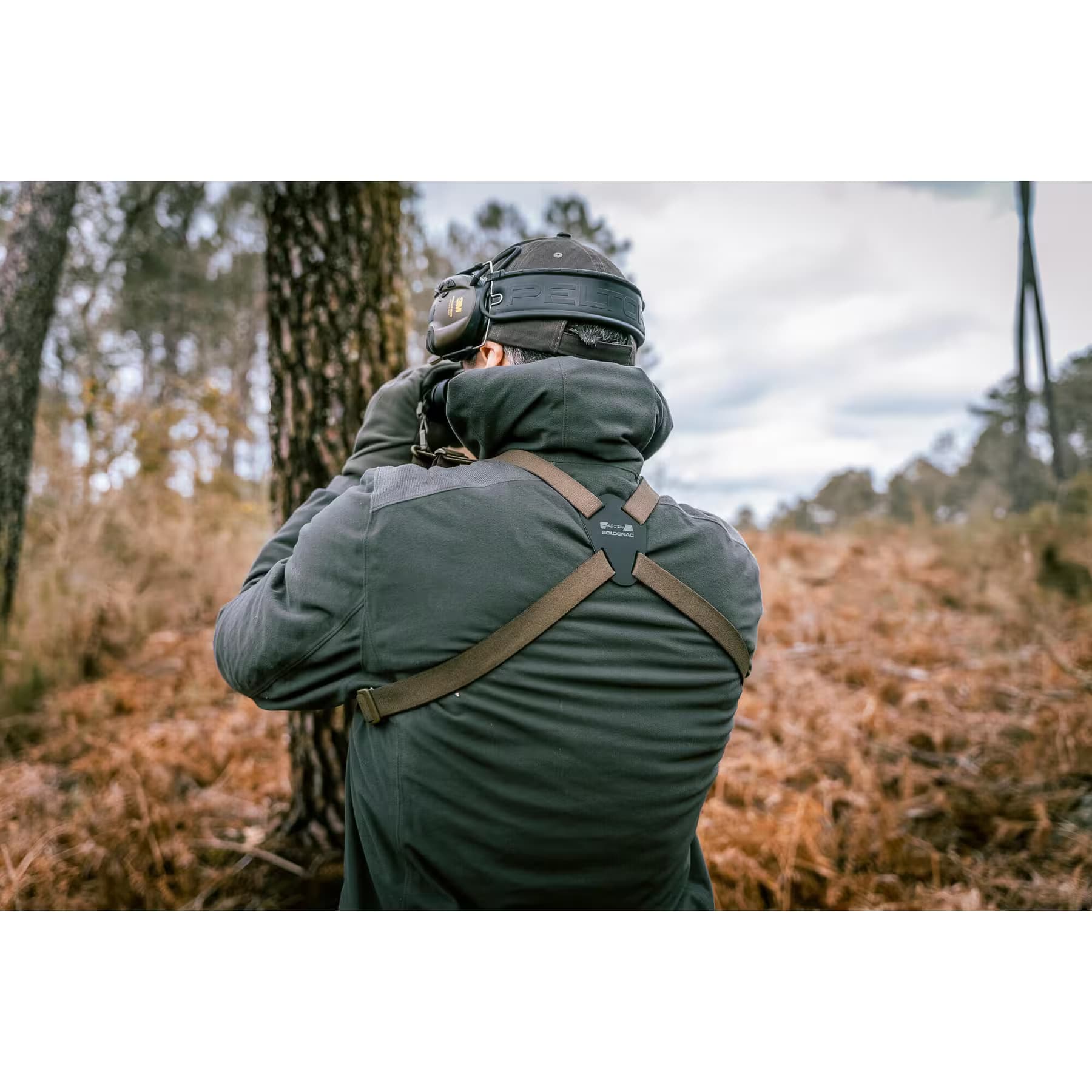 بند الاستیک دوربین دو چشمی سولوگناک – شکار و بوشکرفت Solognac Elastic Binocular Strap – Hunting and Nature Observing — تصویر ۶