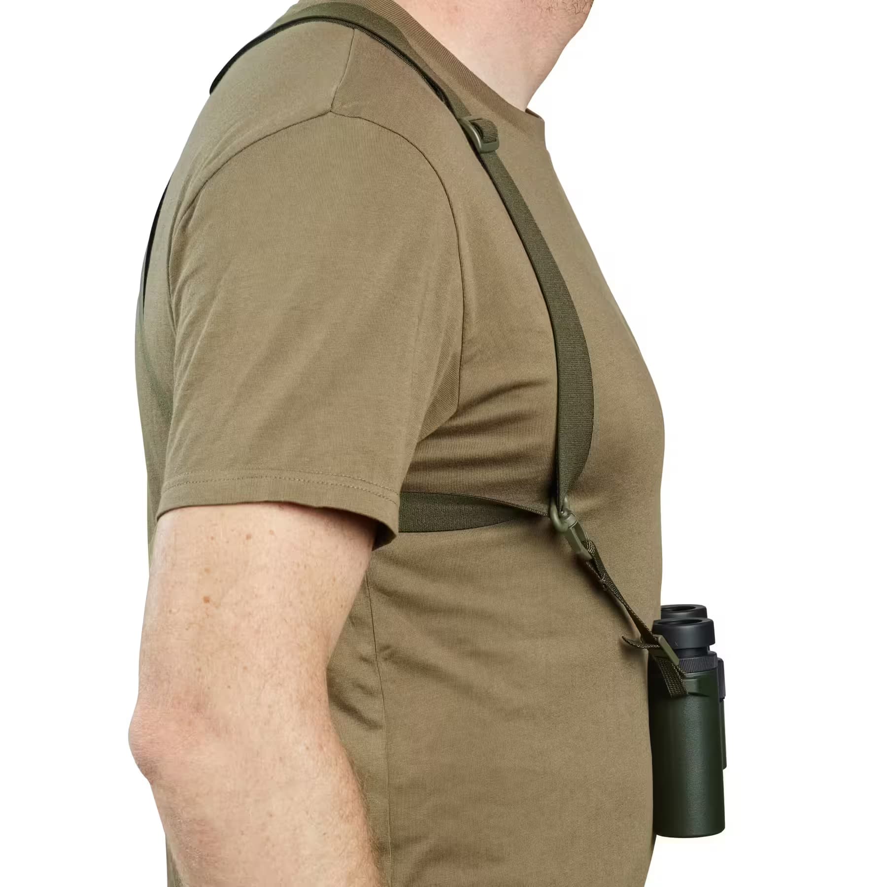 بند الاستیک دوربین دو چشمی سولوگناک – شکار و بوشکرفت Solognac Elastic Binocular Strap – Hunting and Nature Observing — تصویر ۴