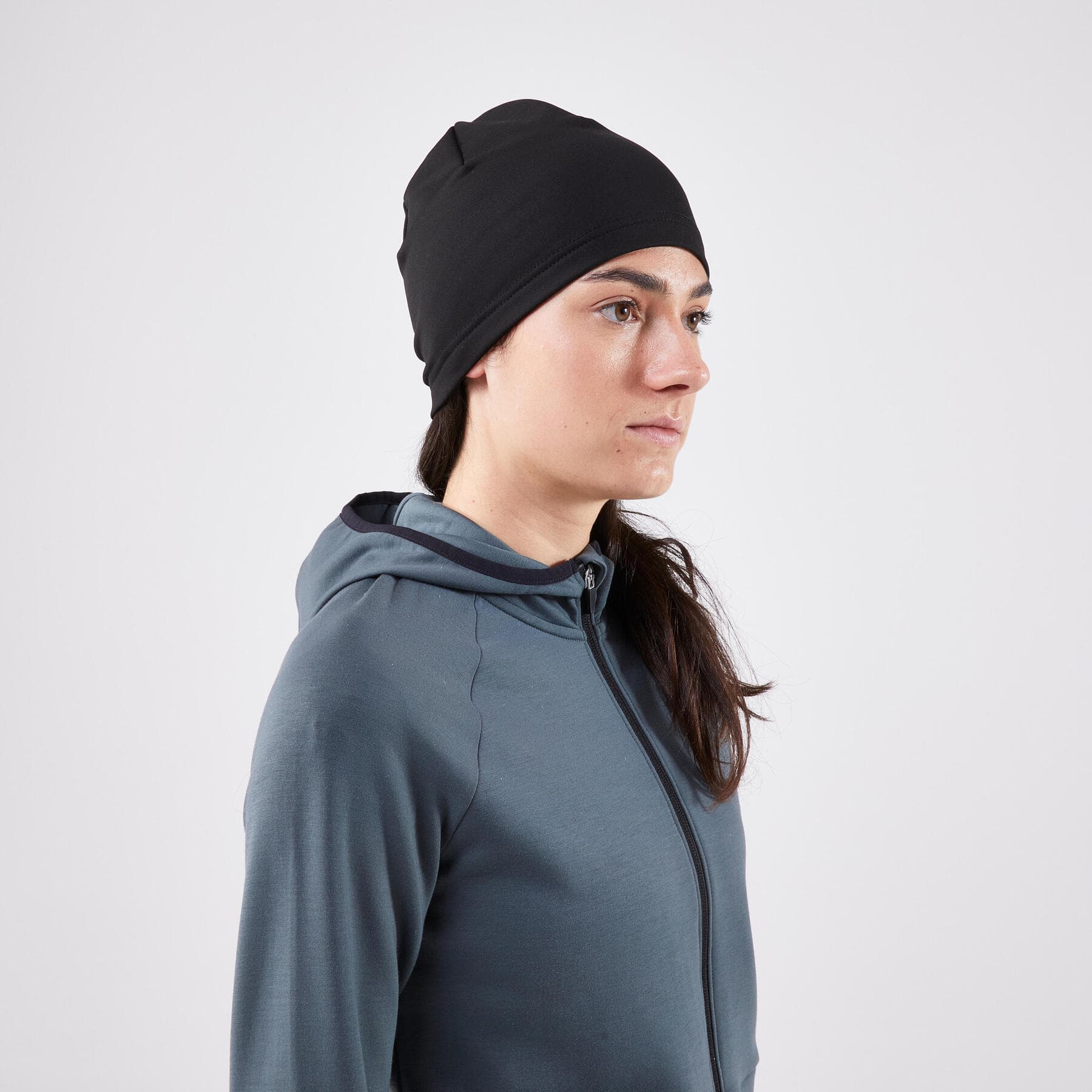 کلاه برت کالنجی Kalenji Adult Black Running Beret – Kiprun Warm – Running — تصویر ۶