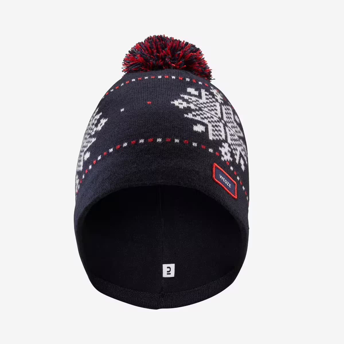 کلاه اسکی و شهری ودزی – دکتلون Wedze Adult Jacquard Ski Beanie – Blue — تصویر ۷