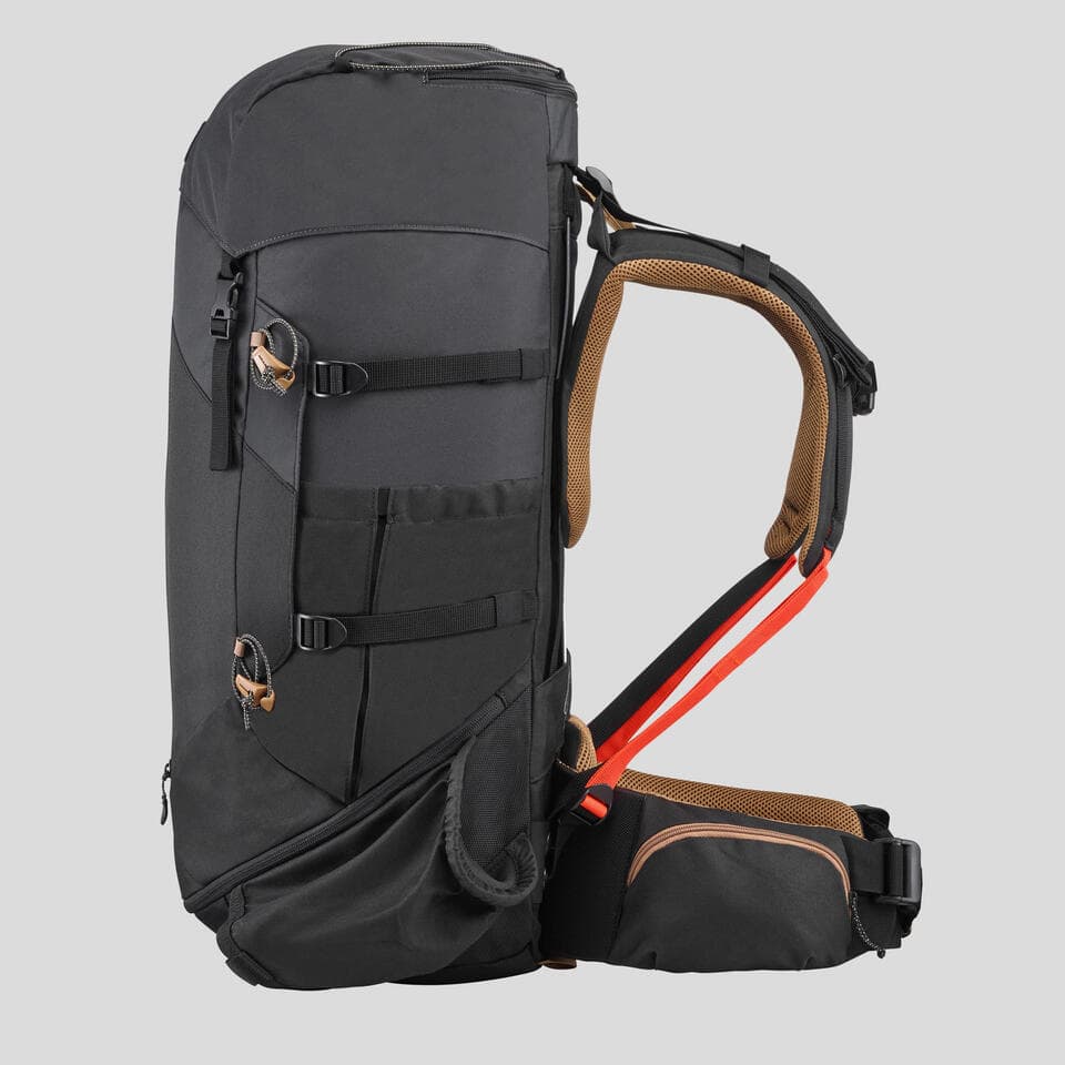کوله پشتی کوهنوردی فورکلاز ۵۰ لیتری Forclaz Men’s Trekking Backpack – 50L – MT100 Easyfit — تصویر ۸