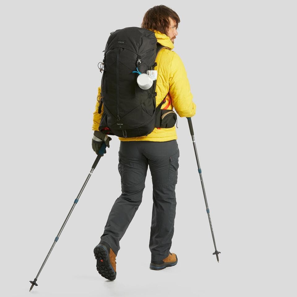 کوله پشتی کوهنوردی فورکلاز ۵۰ لیتری Forclaz Men’s Trekking Backpack – 50L – MT100 Easyfit — تصویر ۳