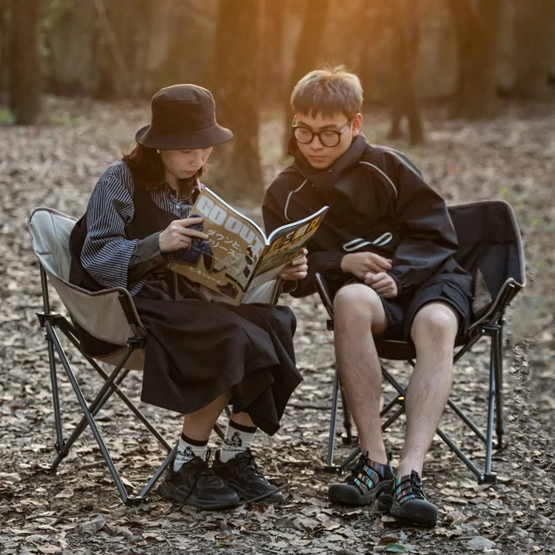 صندلی کمپینگ نیچرهایک Naturehike Outdoor folding moon chair – NH20JJ022 — تصویر ۵