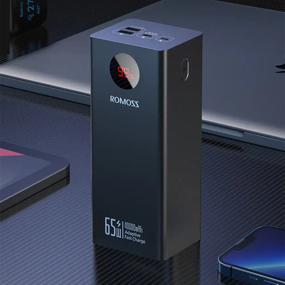 پاوربانک 40000mAh روموس مدل PEA40-382 — تصویر ۴