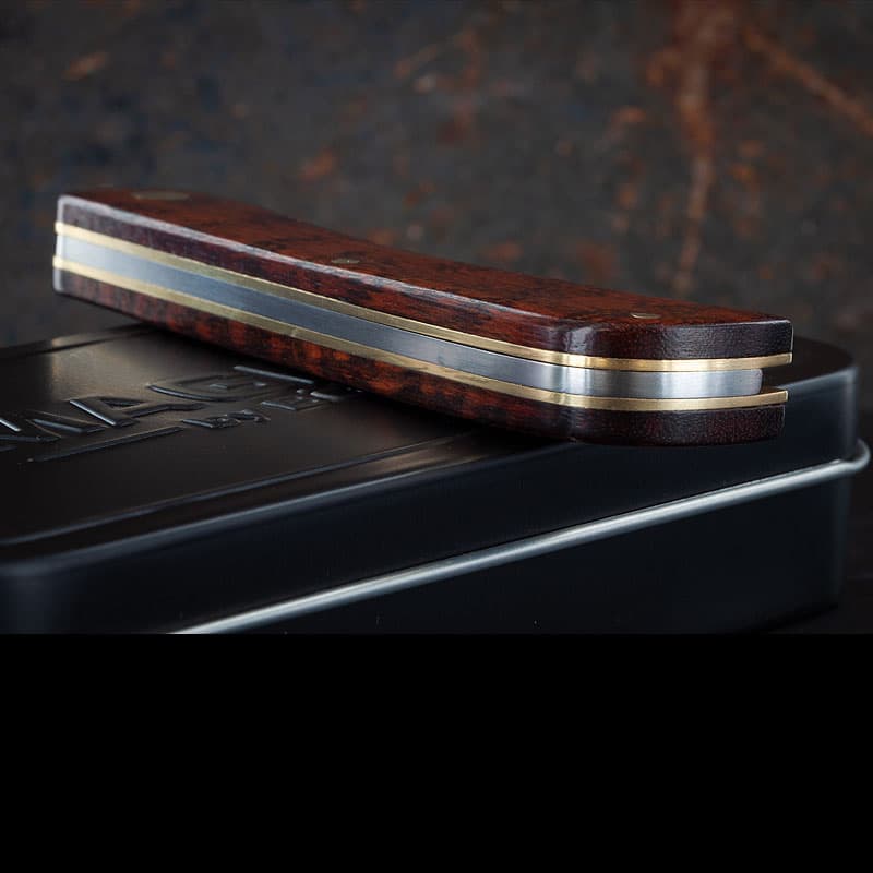 چاقو بوکر مگنوم اسنیک رنج باستر Böker Magnum Snake Rangebuster Damascus — تصویر ۲