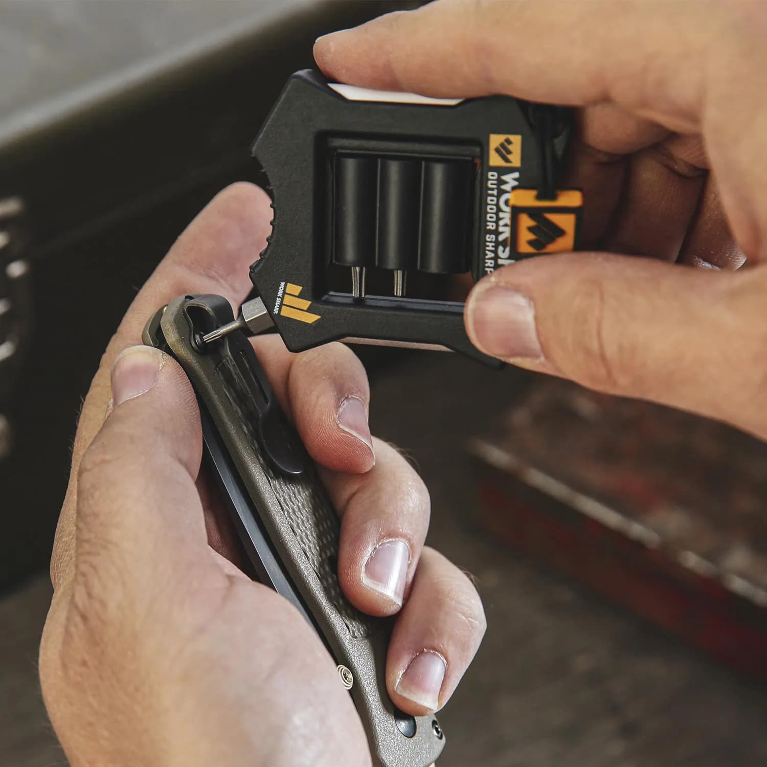 چاقو تیزکن ورکشارپ Worksharp Micro Sharpener & Knife Tool — تصویر ۳