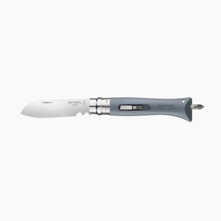 چاقو اپینل 09 یوتلتی Opinel No.09 DIY Folding Utility Knife Grey — تصویر ۷