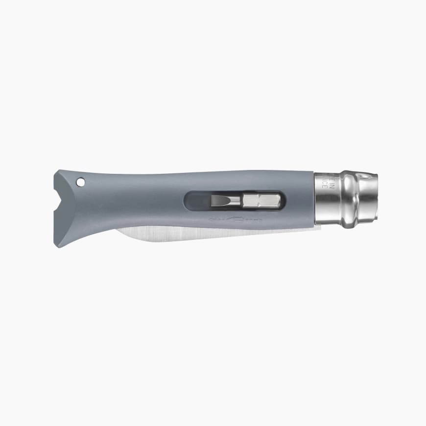 چاقو اپینل 09 یوتلتی Opinel No.09 DIY Folding Utility Knife Grey — تصویر ۴