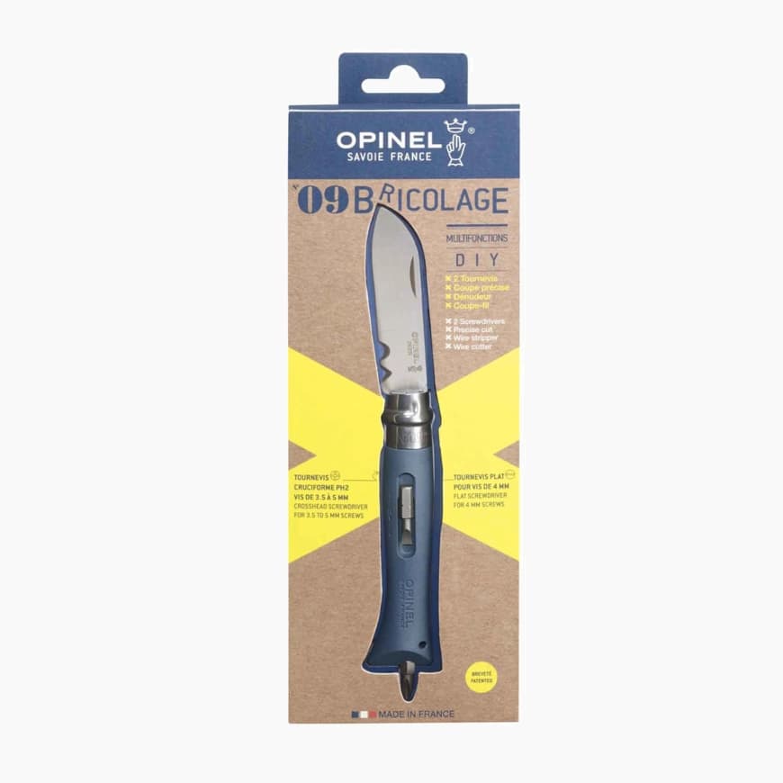 چاقو اپینل 09 یوتلتی Opinel No.09 DIY Folding Utility Knife Grey — تصویر ۵