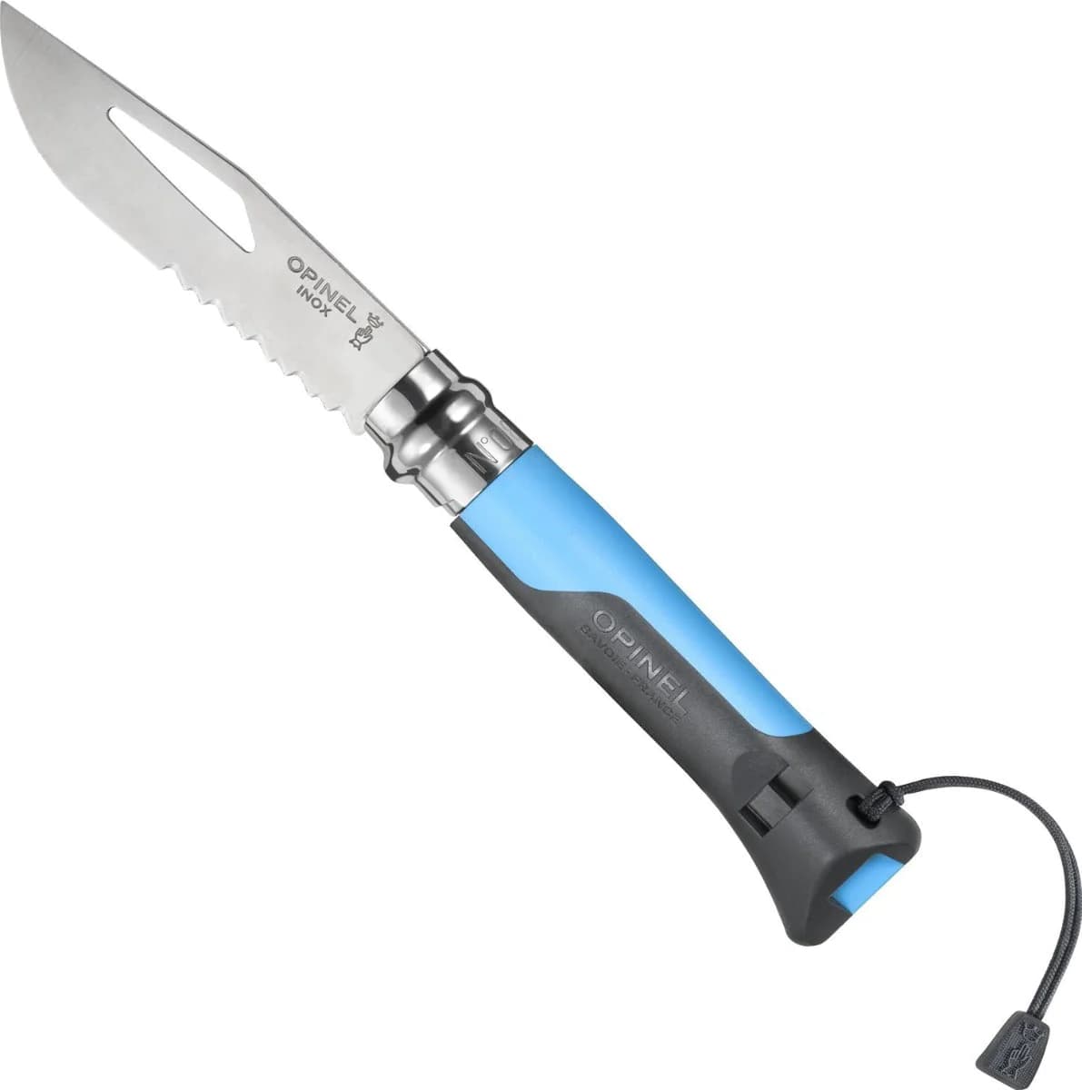 چاقو اپینل 08 آتدور Opinel No.08 Stainless Steel Folding Knife – Outdoor Blue