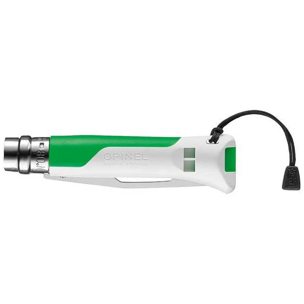 چاقو اپینل 08 آتدور Opinel No.08 Stainless Steel Folding Knife – Outdoor White Green — تصویر ۴
