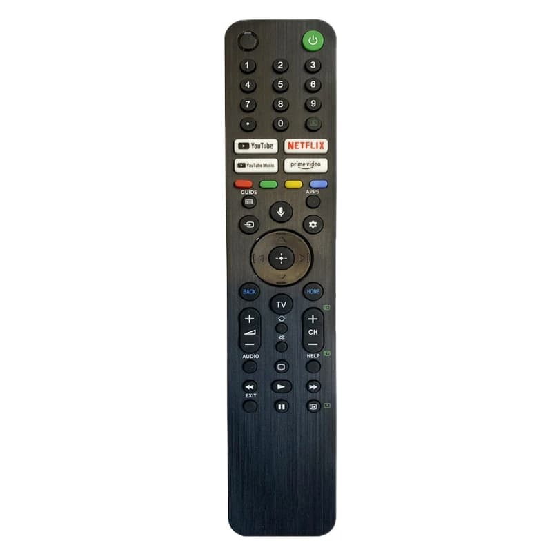 ریموت کنترل مدل TX520P VOICE مناسب برای تلویزیون سونی + باتری رایگان