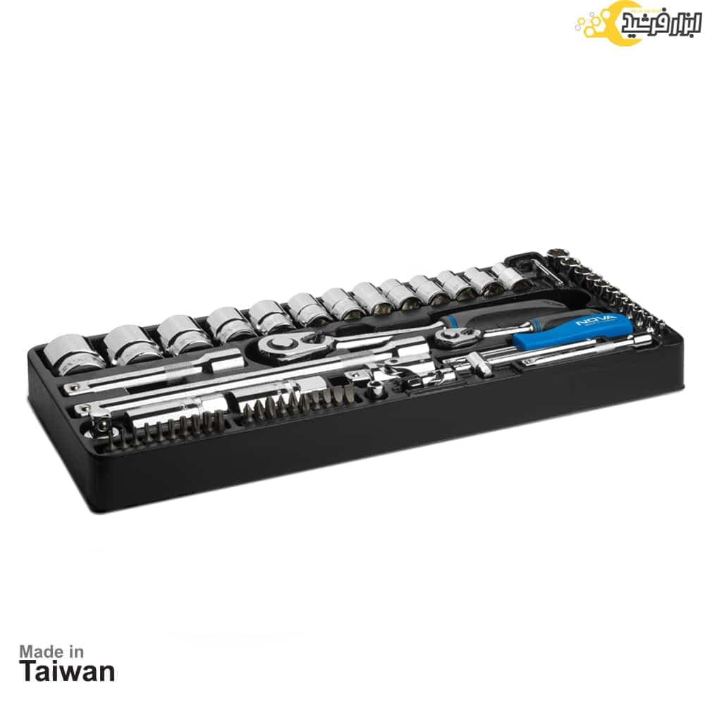 جعبه بکس 60 پارچه شش پر نووا NTS7016 — تصویر ۳