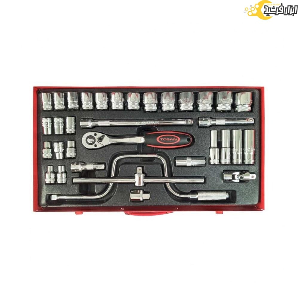 جعبه بکس 34 پارچه توسن مدل T1252-34M