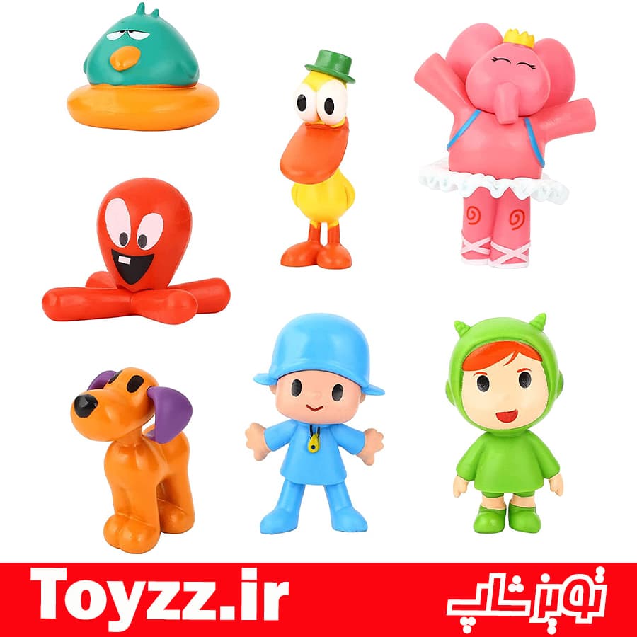 فیگورهای پوکویو مجموعه 7 عددی