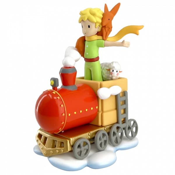 فیگور شازده کوچولو سوار قطار figurine Plastoy The Little Prince on the train — تصویر ۲