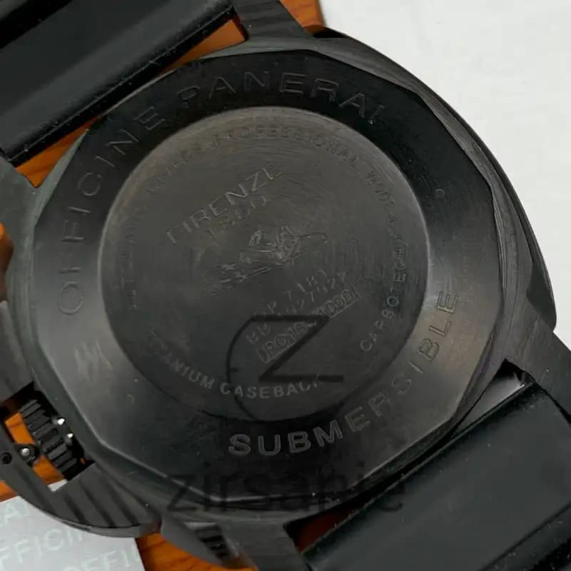 ساعت مچی مردانه پنرای اتوماتیک سابمرسیبل Panerai Submersible Black — تصویر ۷