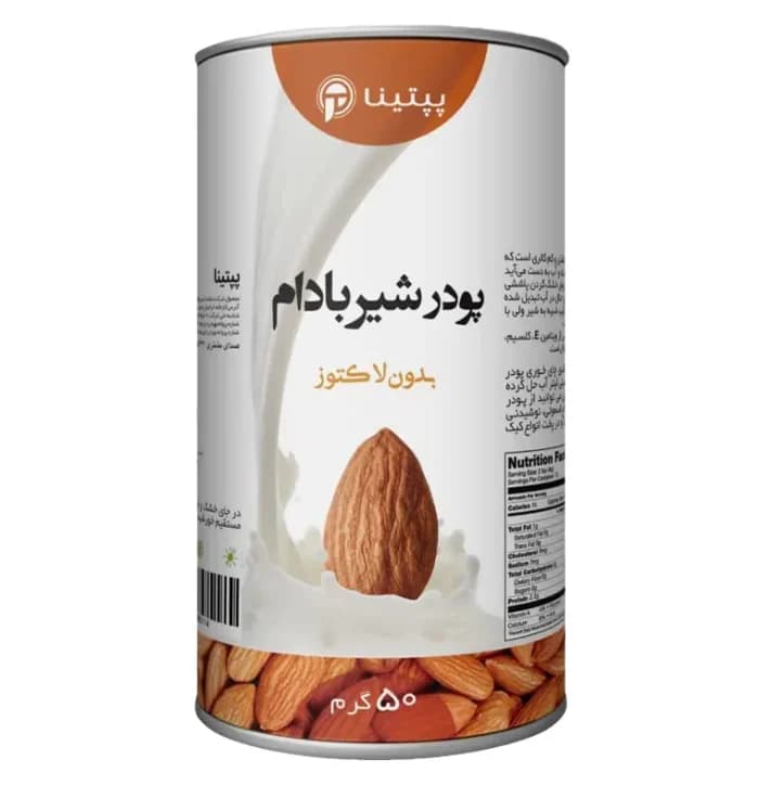 پودر شیر بادام پپتینا 50 گرمی