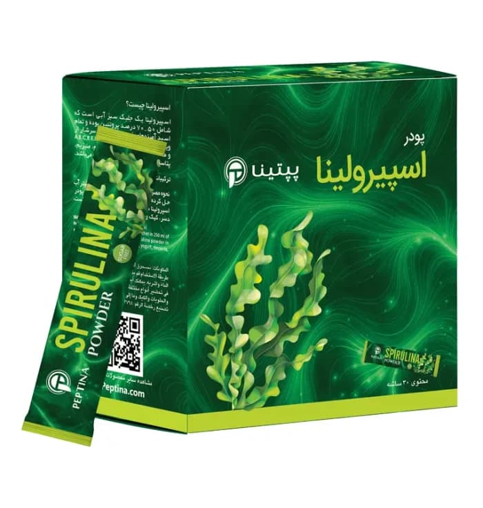 پودر اسپیرولینا سبز ساشه 30 عددی