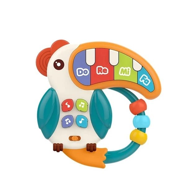 بازی آموزشی موزیکال هانگر مدل طوطی کد HE0532 — تصویر ۳