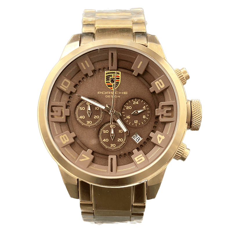 ساعت مچی مردانه پورشه دیزاین Porsche Design Rosegold Coffee