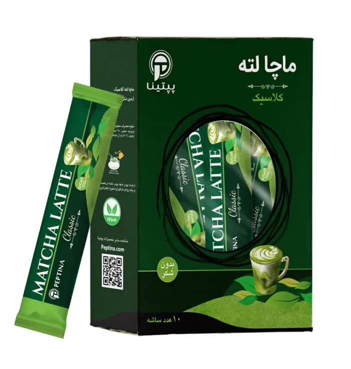 پودر ماچا لته کلاسیک ساشه 10 عددی