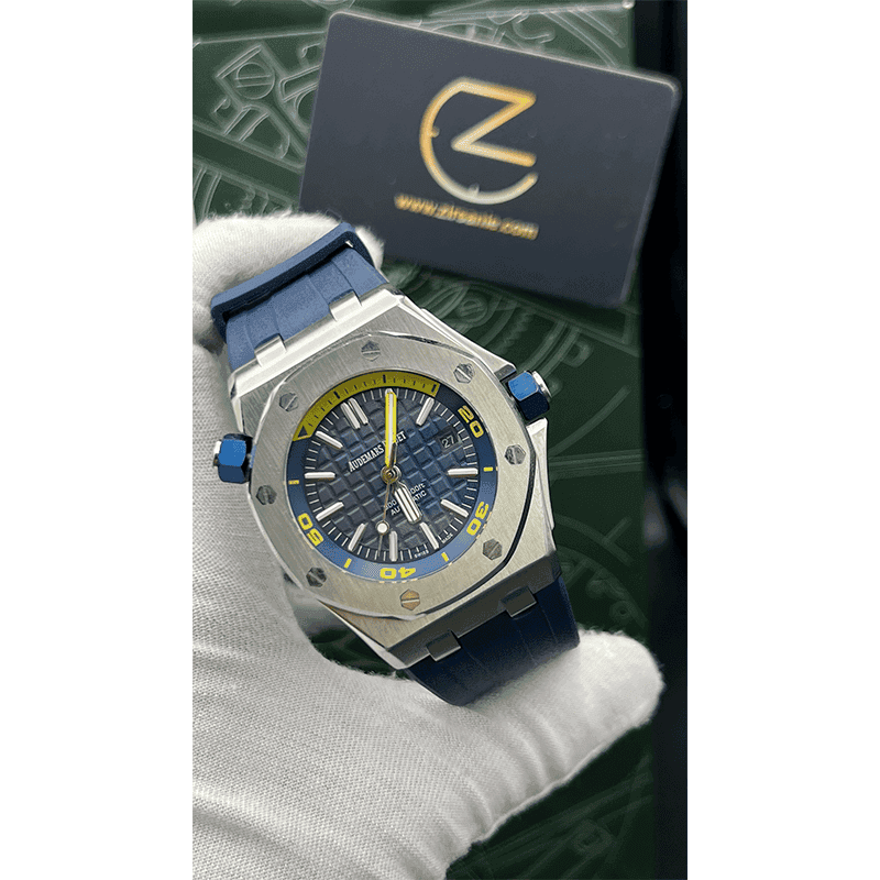ساعت مچی مردانه اودمار پیگه افشور Audemars Piguet OffShore Silver Navy — تصویر ۲