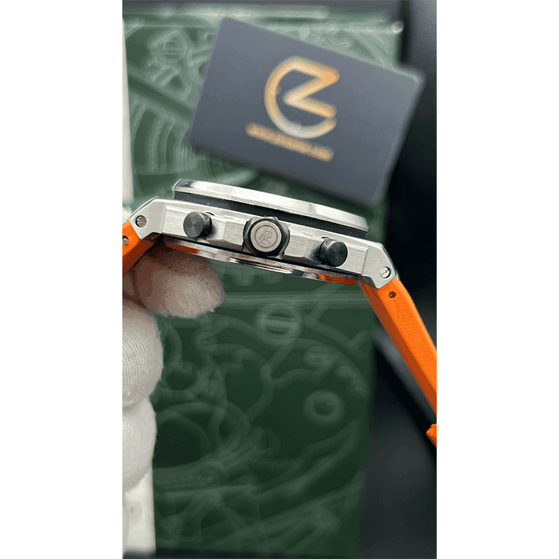ساعت مچی مردانه اودمار پیگه افشور Audemars Piguet OffShore Chronograph Silver Orange — تصویر ۳