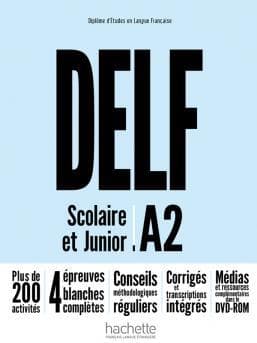 کتاب DELF A2 Scolaire et Junior -ROM Nouvelle édition