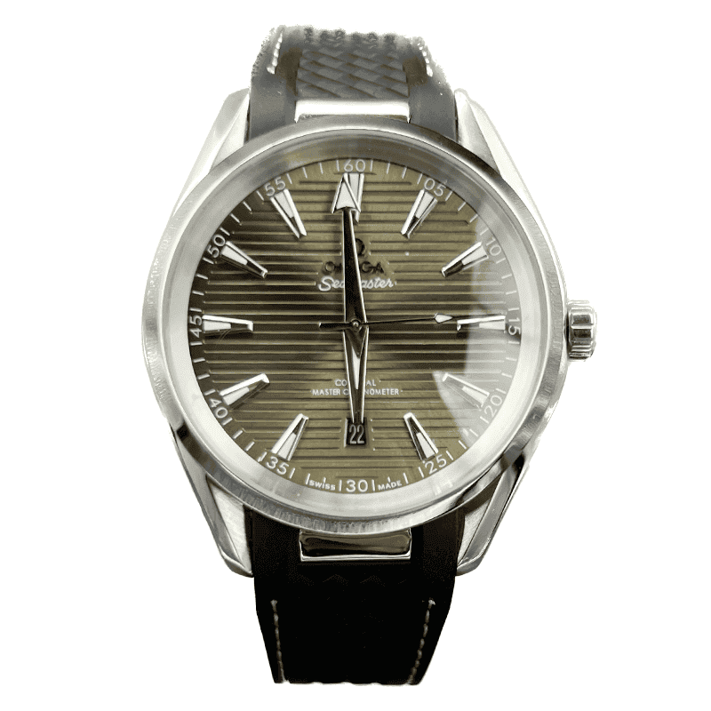 ساعت مچی مردانه امگا سیمستر سیلور بژ Omega Seamaster Silver beige