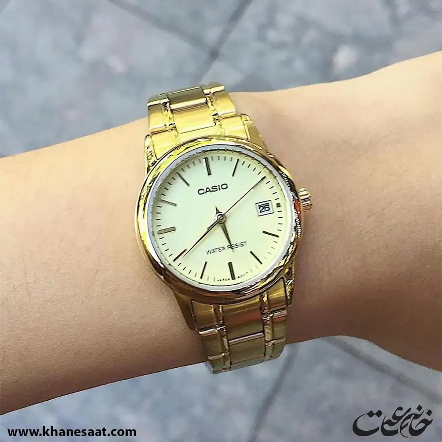 ساعت مچی زنانه کاسیو اصل مدل LTP-V002G-9AUDF — تصویر ۸