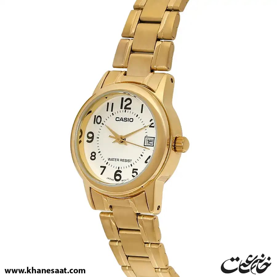 ساعت مچی زنانه کاسیو اصل مدل LTP-V002G-7BUDF — تصویر ۵