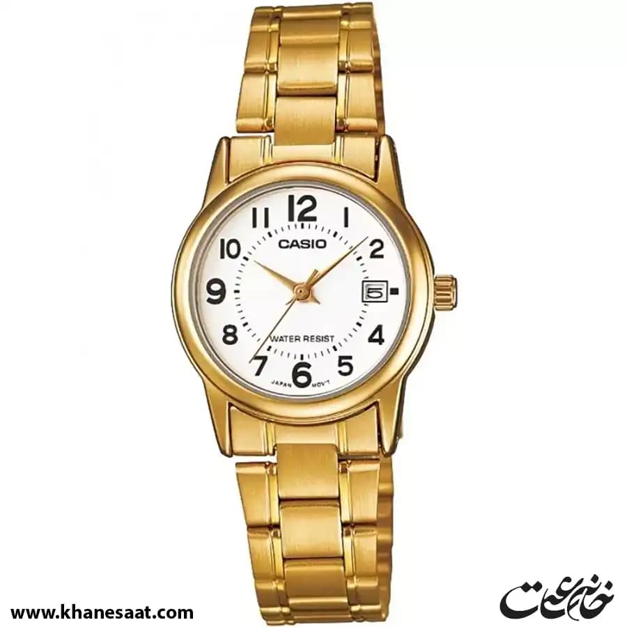 ساعت مچی زنانه کاسیو اصل مدل LTP-V002G-7BUDF — تصویر ۴