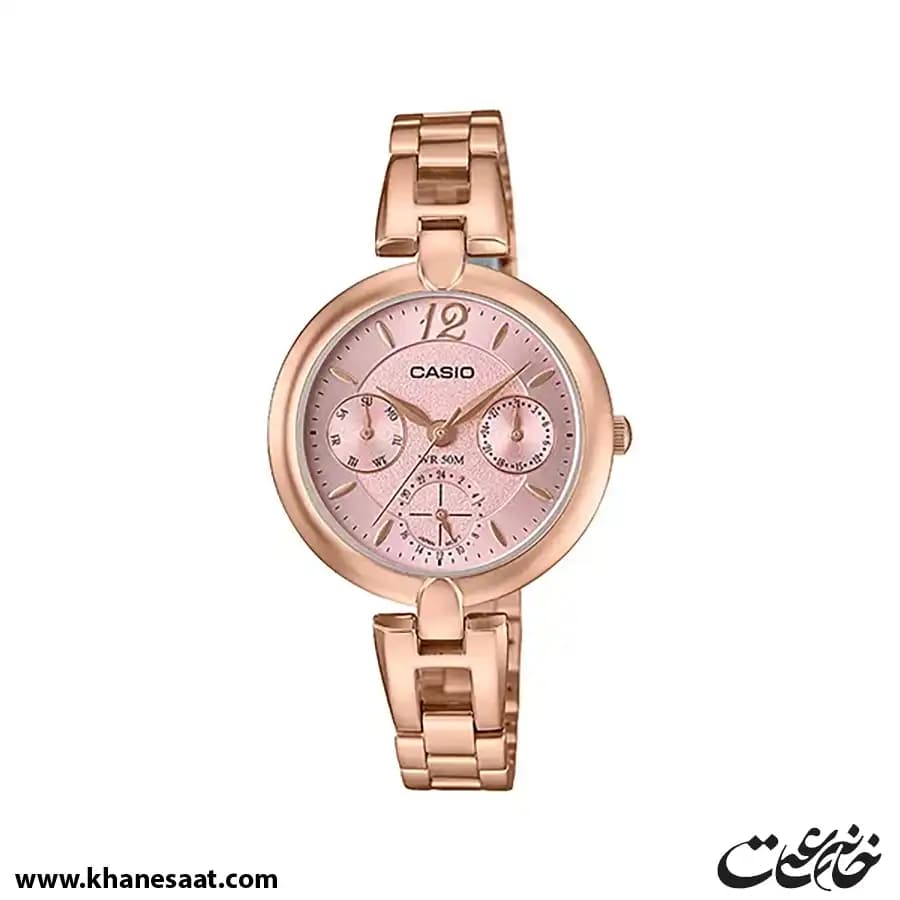 ساعت مچی زنانه کاسیو اصل مدل LTP-E401PG-4A — تصویر ۲