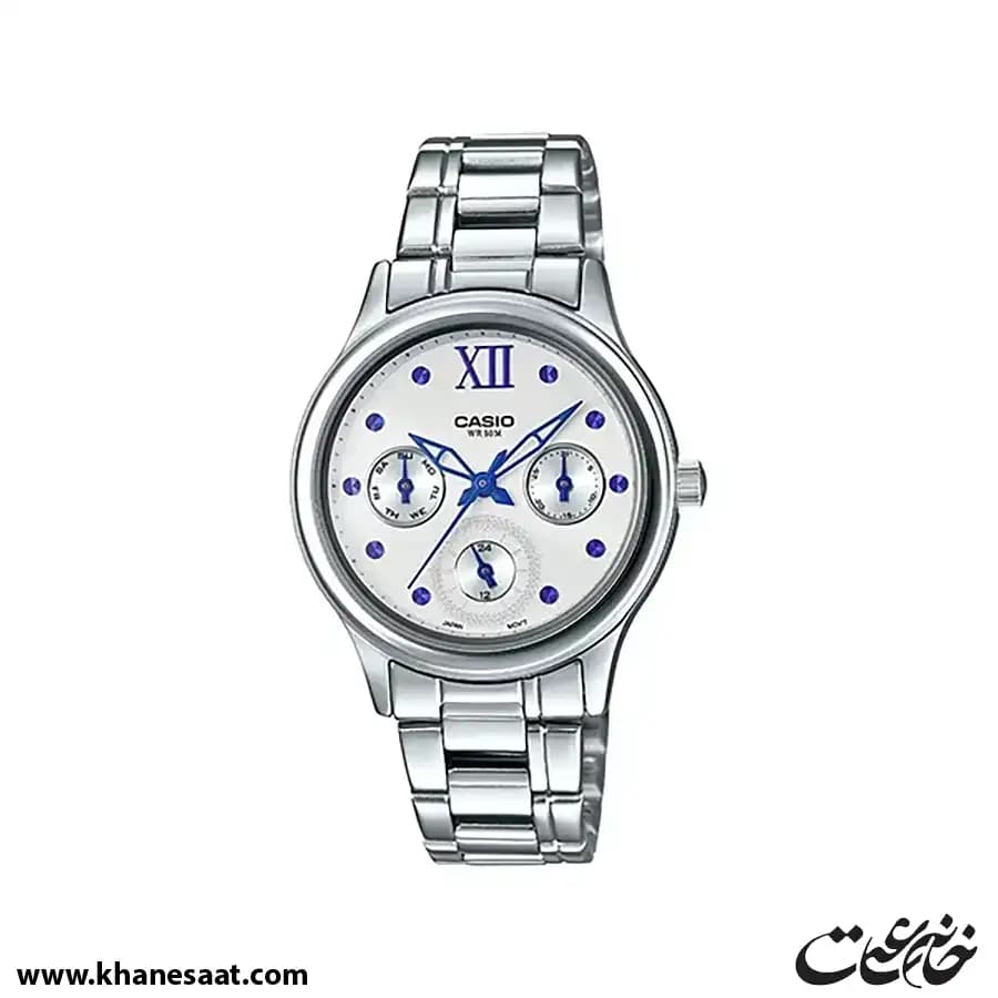 ساعت مچی زنانه کاسیو اصل مدل LTP-E306D-7A2 — تصویر ۲