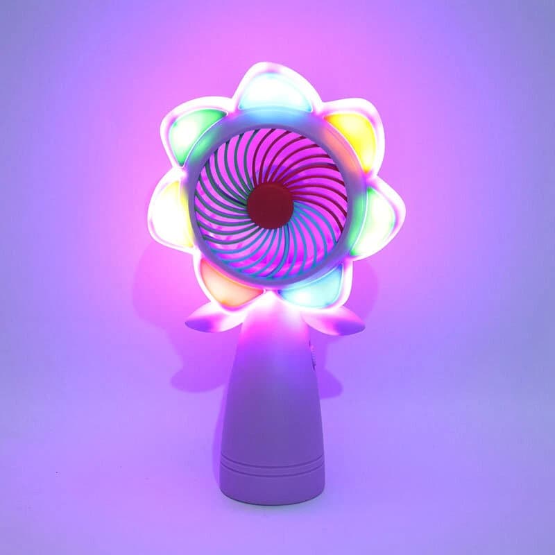 پنکه رومیزی شارژی Mini Fans HQ66-28 — تصویر ۱۰