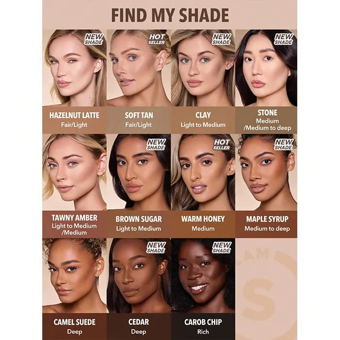 کانتور مایع شیگلم SHEGLAM SUN SCULPT رنگ Hazelnut Latte — تصویر ۹