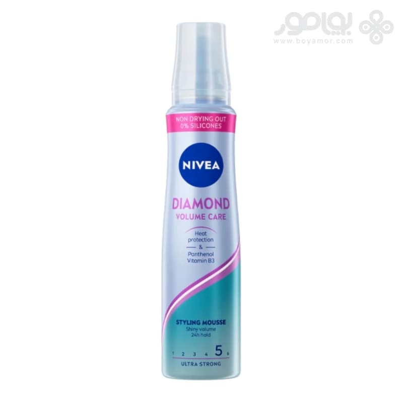 موس حجم دهنده مو نیوا مدل DIAMOND VOLUME CARE حجم 150 میل — تصویر ۲